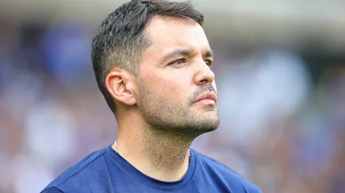 Nicolás Larcamón, técnico do Cruzeiro. Foto: Gilson Lobo/AGIF