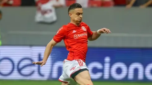 Borré, atacante do Internacional em estreia pela Copa do Brasil. Ricardo Duarte/Inter