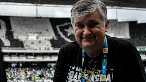 Durcesio Mello presidente do Botafogo –  Foto: Thiago Ribeiro/AGIF
