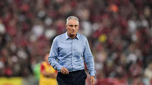 Tite no Fla-Flu pelo Campeonato Carioca. Treinador vem acumulando bons números no ano – Foto: Thiago Ribeiro/AGIF
