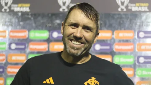 Eduardo Coudet tecnico do Internacional (RS). Marlon Costa/AGIF