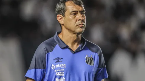 Fabio Carille tecnico do Santos pelo campeonato Paulista 2024. Foto: Reinaldo Campos/AGIF
