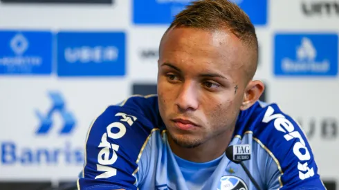 Foto: Lucas Uebel/GREMIO FBPA - Cebolinha rebate torcedor do Grêmio no Instagram