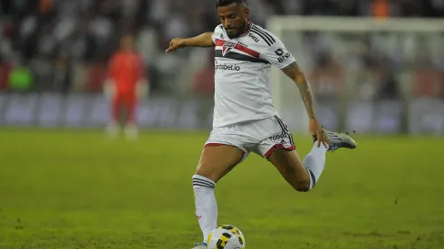 Foto: (Thiago Ribeiro/AGIF) – Reinaldo deve ser uma das novidades no São Paulo para o primeiro duelo das oitavas de final da Copa Sul-Americana
