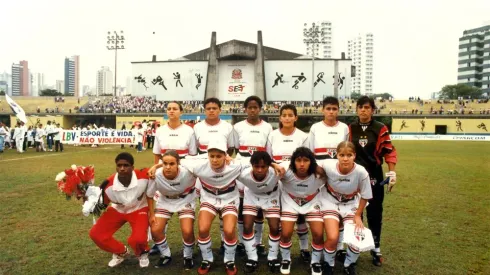 Foto: Divulgação/ Twitter oficial São Paulo Feminino – Tricolor relembra primeira conquista oficial no feminino
