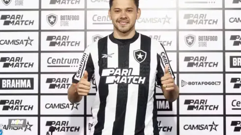 Óscar Romero está empolgado com o novo desafio na carreira. Foto: Vitor Silva/Botafogo