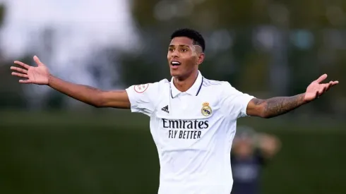 Vinicius Tobias nao deve ter uma oportunidade no time principal do Real Madrid. Foto: Diego Souto/Quality Sport Images/Getty Images