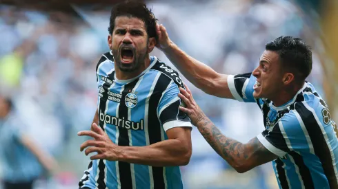 Diego Costa é o artilheiro do Grêmio na temporada - Foto: Maxi Franzoi/AGIF