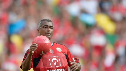 Romário em Jogo das Estrelas 2013 no Maracanã. 28 de dezembro de 2013, Rio de Janeiro, Rio de Janeiro, Brasil.
