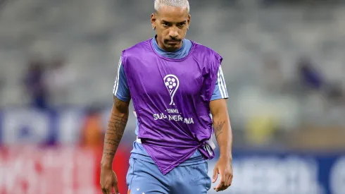 Matheus Pereira durante confronto contra o Alianza Petrolera na Sul-Americana.