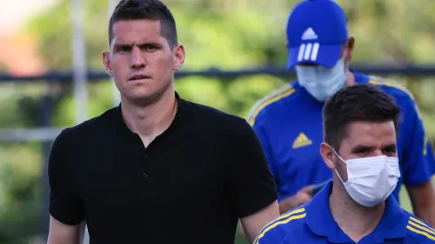 Rafael Cabral jogador do Cruzeiro antes da partida contra o URT no estadio Independencia pelo campeonato Mineiro 2022. Goleiro falhou pela Sul-Americana. Foto: Fernando Moreno/AGIF
