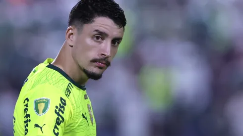 SP - SAO PAULO - 28/02/2024 - PAULISTA 2024, PORTUGUESA X PALMEIRAS - Piquerez jogador do Palmeiras durante partida contra a Portuguesa no estadio Caninde pelo campeonato Paulista 2024. Foto: Marcello Zambrana/AGIF