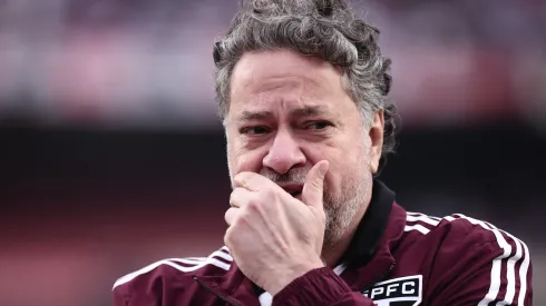 SP – Sao Paulo – 11/09/2022 – BRASILEIRO A 2022, SAO PAULO X CORINTHIANS – Julio Casares presidente do Sao Paulo durante partida contra o Corinthians no estadio Morumbi pelo campeonato Brasileiro A 2022. Foto: Ettore Chiereguini/AGIF
