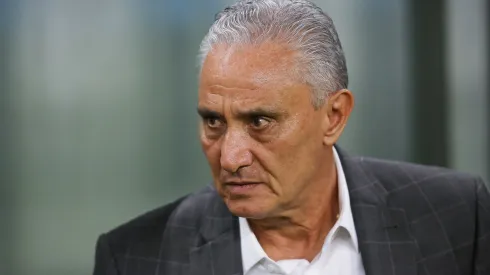 Tite não gostou do que aconteceu no Allianz Parque – Foto: Pedro H. Tesch/Getty Images
