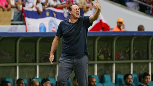 Rogerio Ceni tecnico do Bahia durante partida contra o Jequie no estadio Arena Fonte Nova pelo campeonato Baiano 2024. Renan Oliveira/AGIF
