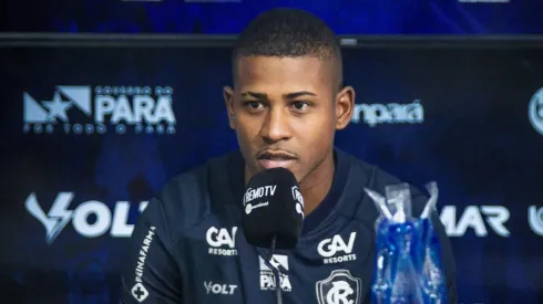 Matheus Lucas chegou motivado - Foto: Samara Miranda/ASCOM Remo