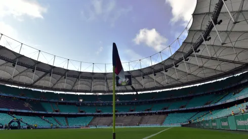 Arena Fonte Nova palco de Bahia x Criciúma pela Copa do Brasil 2024.