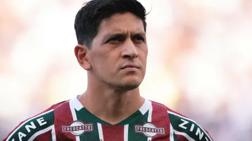 Cano jogador do Fluminense durante partida contra o Corinthians no estadio Arena Corinthians pelo campeonato Brasileiro A 2024. Foto: Ettore Chiereguini/AGIF
