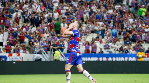 Fortaleza desperdiçou muitas chances - Foto: Baggio Rodrigues/AGIF