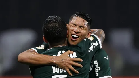 Foto: Cesar Greco/Palmeiras/by Canon – Dudu e Rony jogadores do Palmeiras.
