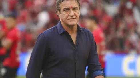 Cuca tecnico do Athletico-PR durante partida contra o Vasco no estadio Arena da Baixada pelo campeonato Brasileiro A 2024. Gabriel Rosa Machado/AGIF