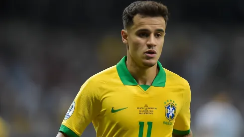 Phillipe Coutinho jogador do Brasil durante partida contra o Argentina no estadio Mineirao pelo campeonato Copa America 2019. Meia é cotado no Vasco