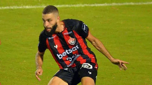 Wagner Leonardo, jogador do Vitoria durante partida contra o Atletico de Alagoinhas no estadio Barradao pelo campeonato Baiano 2024. Walmir Cirne/AGIF
