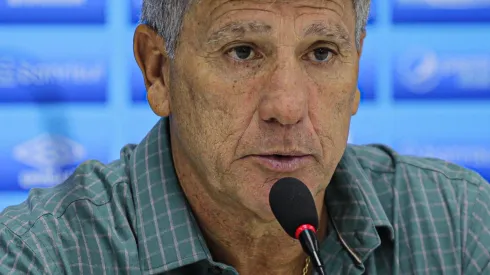 Renato Gaúcho técnico do Grêmio durante coletiva de imprensa apo partida contra o Operario no estadio Germano Kruger pelo campeonato Copa Do Brasil 2024. Foto: Giovani Baccin/AGIF
