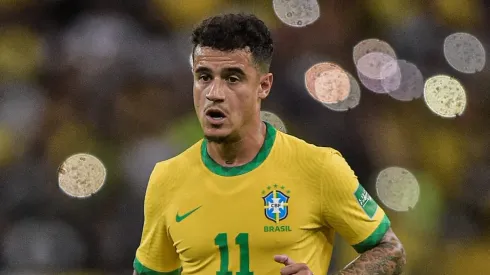 Philippe Coutinho jogador do Brasil durante partida contra o Chile no estadio Maracana pelo campeonato Eliminatorias Copa do Mundo 2022. Thiago Ribeiro/AGIF
