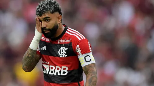 Gabigol, jogador do Flamengo. 
