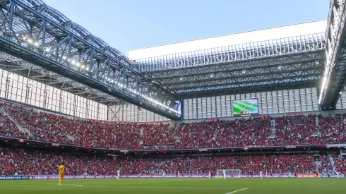 A Ligga Arena será palco da partida contra o Sportivo Ameliano.
