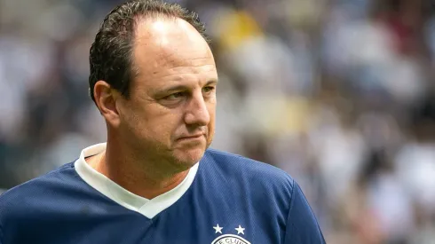 Rogerio Ceni tecnico do Bahia durante partida contra o Atletico-MG no estadio Arena MRV pelo campeonato Brasileiro A 2024. Fernando Moreno/AGIF
