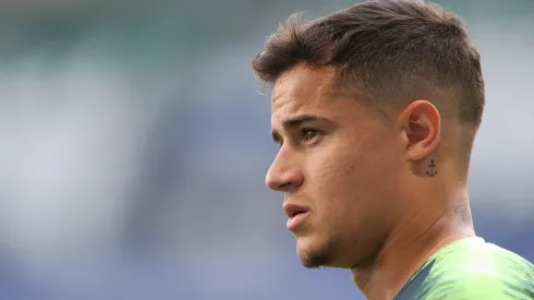 Treino da Seleção em Samara. Philippe Coutinho. Meia deve fechar com o Vasco da Gama. 
