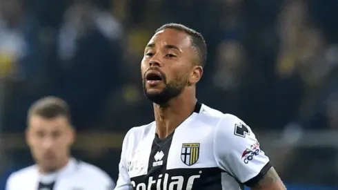 Hernani, jogador do Parma. 
