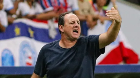 Rogerio Ceni tecnico do Bahia durante partida contra o Jequie no estadio Arena Fonte Nova pelo campeonato Baiano 2024. Renan Oliveira/AGIF
