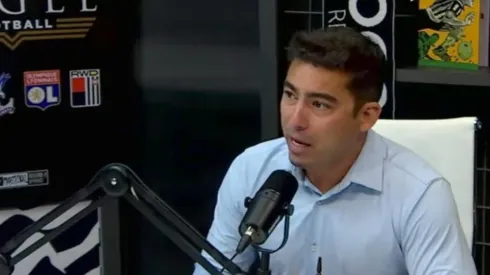 Thairo Arruda durante participação no Botafogo PodCast. Foto: Reprodução Botafogo PodCast