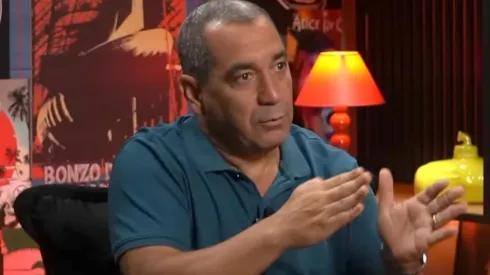 Zinho durante participação no podcast Benja Me Mucho. Foto: Reprodução Benja Me Mucho