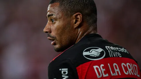 De La Cruz, jogador do Flamengo.
