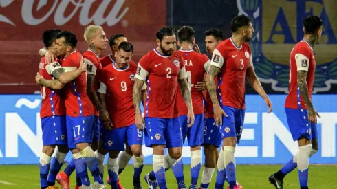 Seleção chilena em campo (Action Plus Sports Images / Alamy Stock Photo)