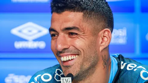 Luis Suárez, quando era jogador do Grêmio.
