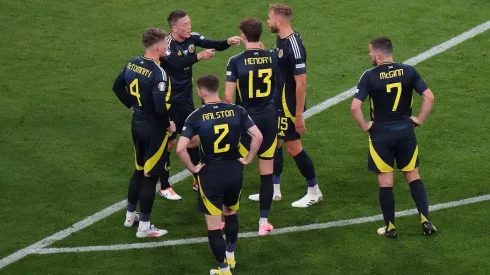 Seleção da Escócia em campo na Eurocopa (PA Images / Alamy Stock Photo)