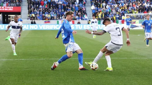 Equador em ação contra a Itália (ZUMA Press, Inc. / Alamy Stock Photo)