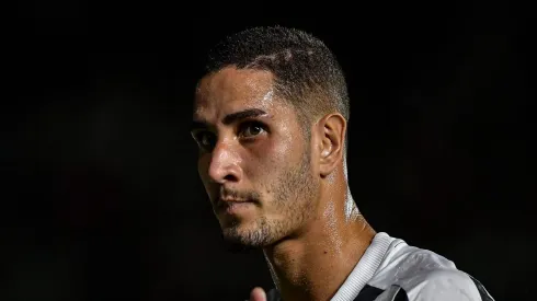 Praxedes jogador do Vasco durante partida contra o Vitoria no estadio Sao Januario pelo campeonato Brasileiro A 2024. 
