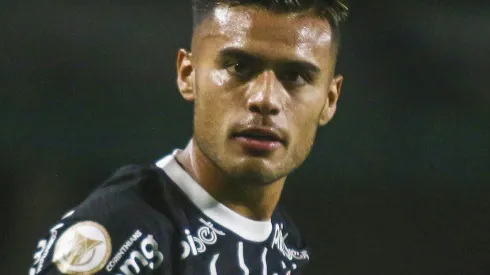 Fausto Vera jogador do Corinthians durante partida contra o Coritiba no estadio Couto Pereira pelo campeonato Brasileiro A 2023.
