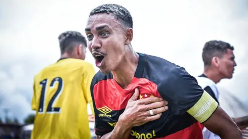 Marcelo Ajul está emprestado pelo rubro-negro ao Vitória das Tabocas. Foto: Igor Cysneiros/Sport Club do Recife
