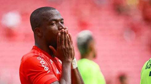 Enner Valencia, jogador do Internacional. 
