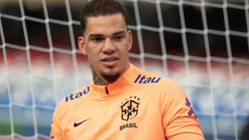 Ederson, goleiro da Seleção Brasileira e Manchester City.
