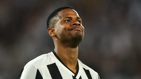 Marlon Freitas jogador do Botafogo durante partida contra o Bahia no estadio Engenhao pelo campeonato Brasileiro A 2024. 
