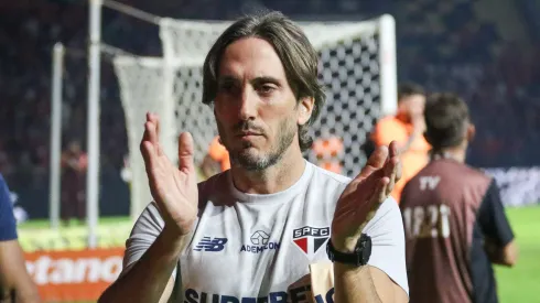 Luis Zubeldía, treinador do São Paulo.
