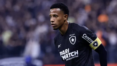  Tche Tche jogador do Botafogo durante partida contra o Corinthians no estadio Arena Corinthians pelo campeonato Brasileiro A 2024. Foto: Marcello Zambrana/AGIF
